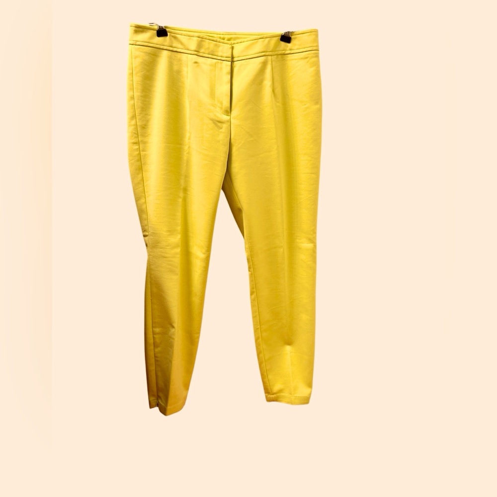 Chartreuse Slacks - Picture 2 of 3